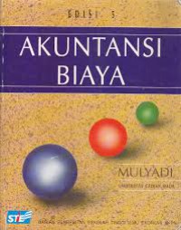Image of Akuntansi Biaya edisi 5