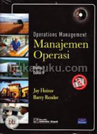 Image of Manajemen Operasi edisi 9