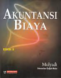 Image of Akuntansi Biaya edisi 5