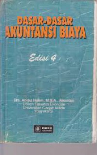 Image of Dasar-Dasar Akuntansi Biaya edisi 4