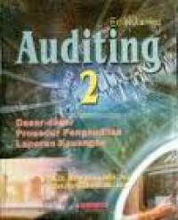 Image of Auditing 2 Edisi Ketiga Dasar-dasar prosedur Pengauditan Laporan Keuangan