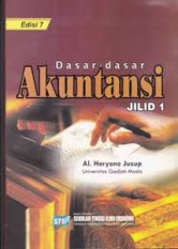 Image of Dasar-dasar Akuntansi jilid 1 Edisi 7