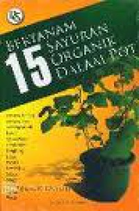 Image of Bertanam 15 sayuran organik dalam pot