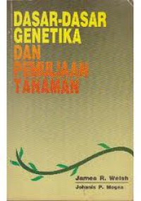 Image of Dasar - dasar genetika dan pemuliaan tanaman
