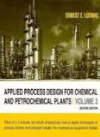 Image of Applied Process Design For Chemical And Petrochemical Plants volume 2