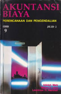 Image of Akuntansi Biaya perencanaan dan pengendalian