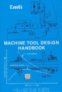 Image of Machine Tool design Handbook