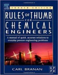 Image of Rules of thumb for chemical engineers