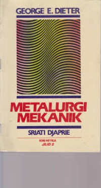 Image of Metalurgi Mekanik,edisi ketiga jilid 2