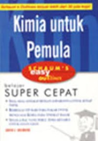 Image of Kimia Untuk Pemula,