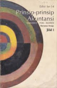 Image of Prinsip - prinsip akuntansi jilid 1 edisi 14