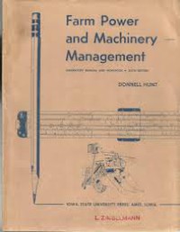 Image of Farm Power and Machinery Management
