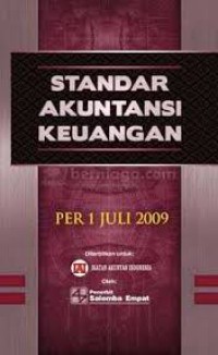 Image of Standar Akuntansi Keuangan,per 1 juli 2009