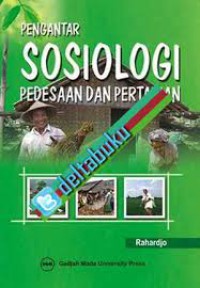 Image of Pengantar Sosiologi Pedesaan dan Pertanian