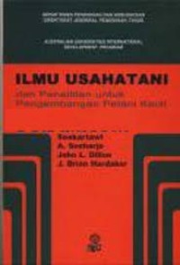 Image of ILMU USAHA TANI, dan Penelitian untuk Pengembangan Petani kecil