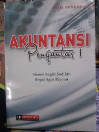 Image of AKUNTANSI PENGANTAR 1 EDISI KEDELAPAN