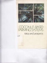 Image of coconut based farming system:status and prospects
