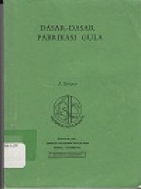 Image of Dasar - Dasar Pabrikasi Gula