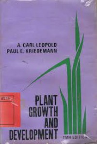Image of PLANT GROWTH AND DEVELOPMENT, second edition
