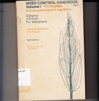 Image of WEED CONTROL HANDBOOK Volume 1