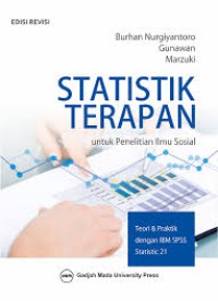 Image of STATISTIK TERAPAN, untuk Penelitian Ilmu Sosial