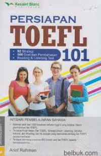 Image of Persiapan TOEFL