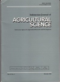 Image of Indonesian Journal of AGRICULTURAL SCIENCE,Indonesian Agency for Agricultural Research and Development