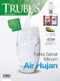 Image of TRUBUS, Fakta Sehat Minum Air Hujan