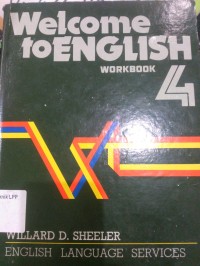 Image of WELCOME to ENGLISH WORKBOOK 4