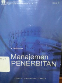 Image of MANAJEMEN PENERBITAN