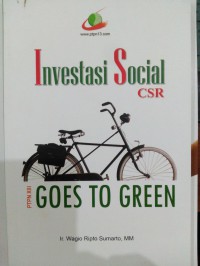 Image of Investasi Social CSR, GOES TO GREEN