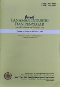 Image of JURNAL TANAMAN INDUSTRI DAN PENYEGAR
