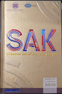 Image of SAK Standar Akuntansi Keuangan Efektif per 1 Januari 2018 Bagian B