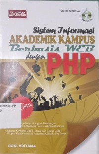 Image of Sistem Informasi Akademik Kampus Berbasis Web dengan PHP