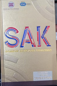 Image of SAK Standar Akuntansi Keuangan, efektif per 1 Januari 2019 & 2020