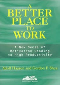 Image of A Better Place to Work