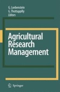 Image of Agricultural Research Management