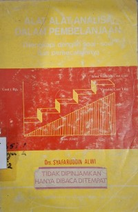 Image of Alat-Alat Analisa dalam Pembelanjaan