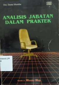 Image of Analisis Jabatan Dalam Praktek