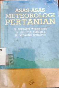 Image of Asas-Asas Meteorologi Pertanian