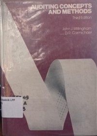Image of AUDITING CONCEPTS AND METHODS Third Edition