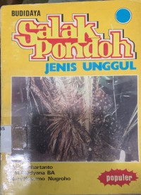 Image of Budidaya Salak Pondoh Jenis Unggul