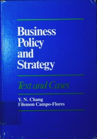 Image of Business Policy and Strategy