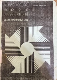 Image of Case Method In Management Development