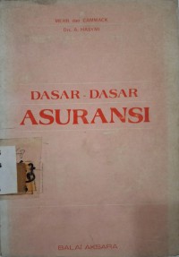 Image of Dasar Dasar Asuransi