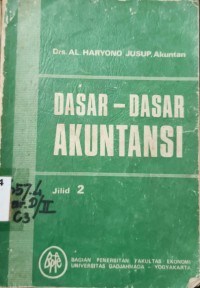 Image of Dasar-Dasar Akuntansi Jilid 2