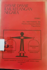 Image of Dasar Dasar Ilmu Keuangan Negara