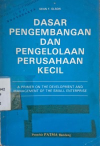 Image of Dasar Pengembangan dan Pengelolaan Perusahaan Kecil