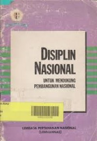 Image of Disiplin Nasional untuk Mendukung Pembangunan Nasional