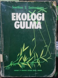 Image of EKOLOGI GULMA